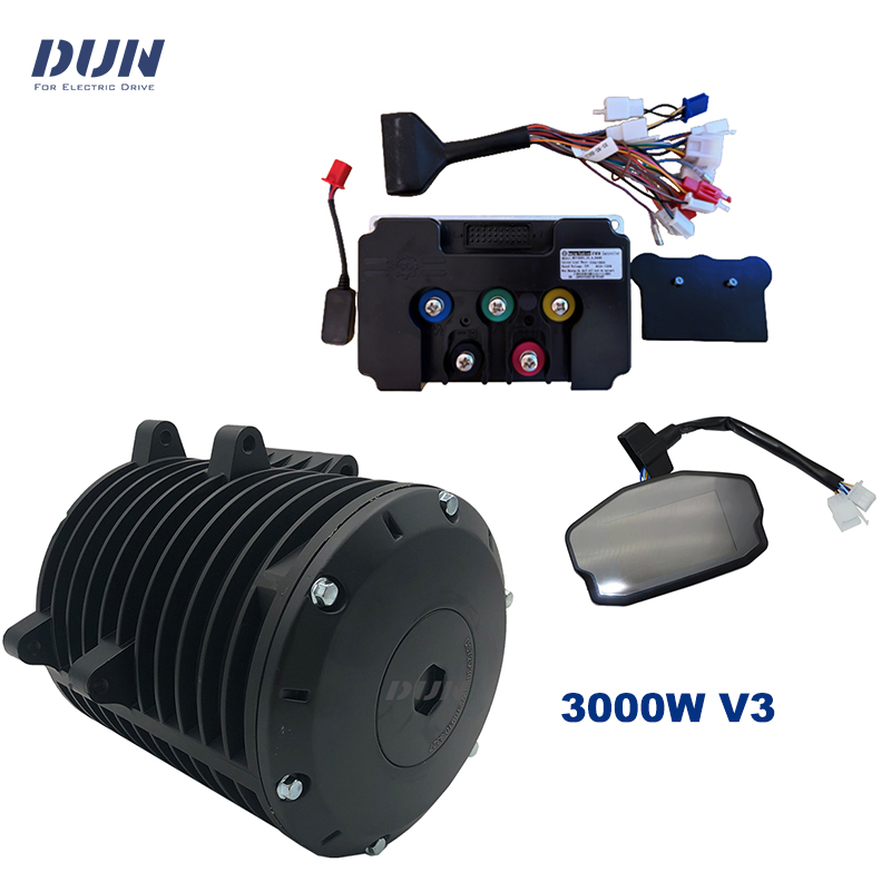 Mid Drive Motor Kit 72V 3000W - qs138 3000W V3 High Power 72v