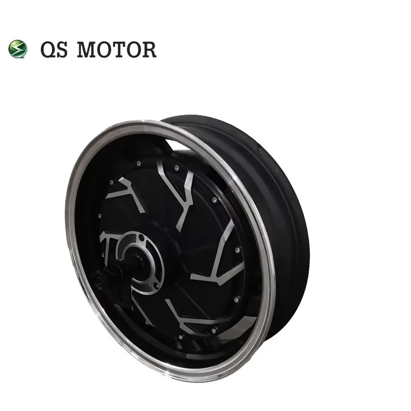 Hot Sale QS Motor 14*3.5inch 5 - 72V 5000W Electric Motorcycle 评论和价格