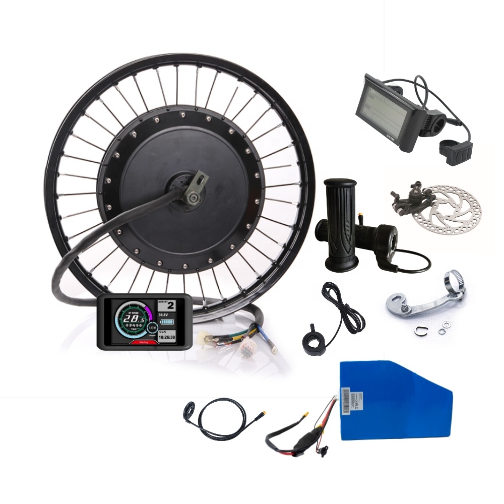 Big Torque Electric Bicycle Bi - Electric Motorcycle Conversion Kit 72V 评论和价格