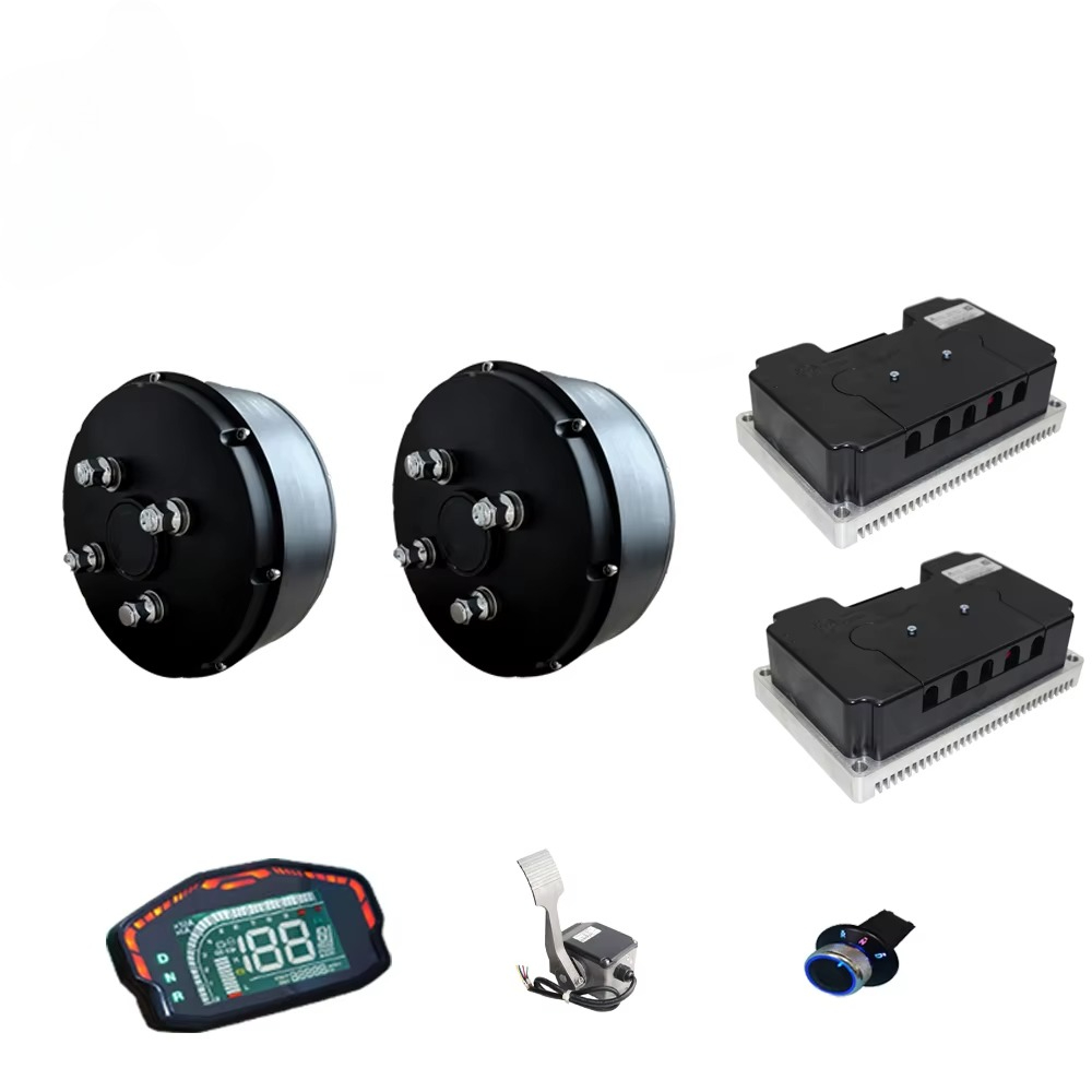 QSMOTOR 205 3000W V3 Brushless - Electric Motorcycle Conversion Kit 72V 评论和价格